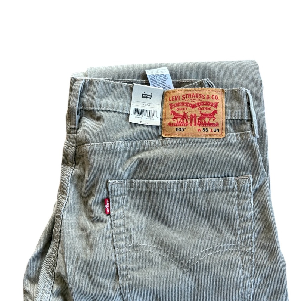 Levi Strauss & Co. 505 Khaki Corduroy Pants
